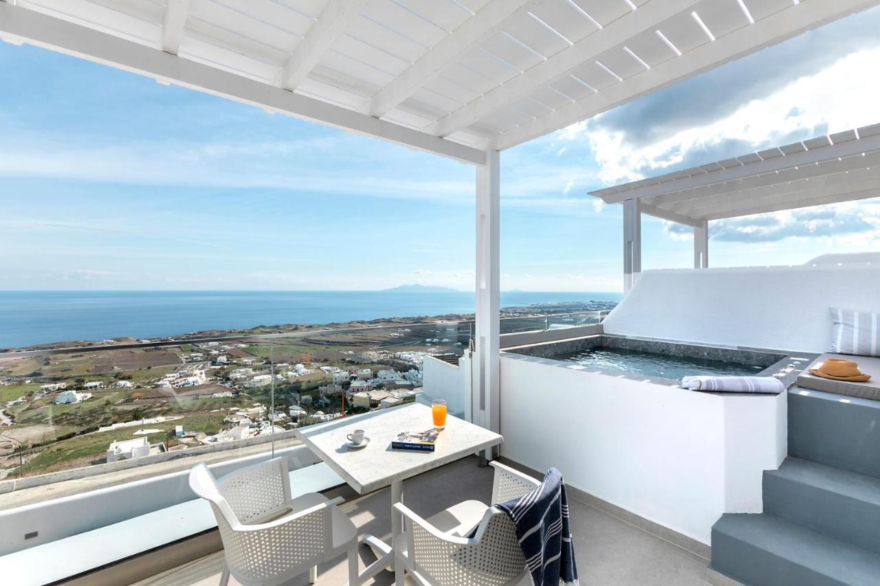La Estrella 4 Suites With Sea View & 4 Prive Hot Tub Vourvoúlos エクステリア 写真