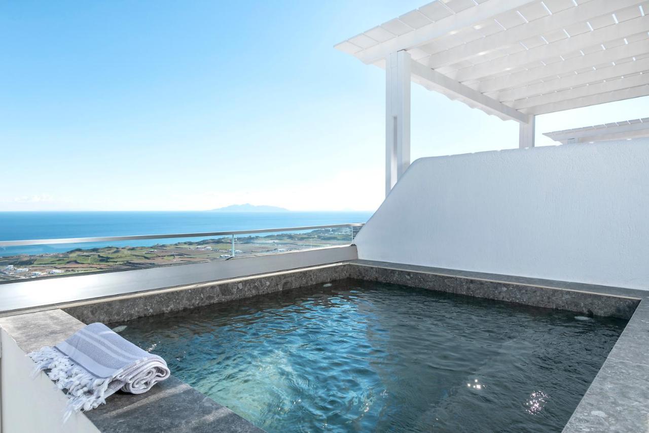 La Estrella 4 Suites With Sea View & 4 Prive Hot Tub Vourvoúlos エクステリア 写真