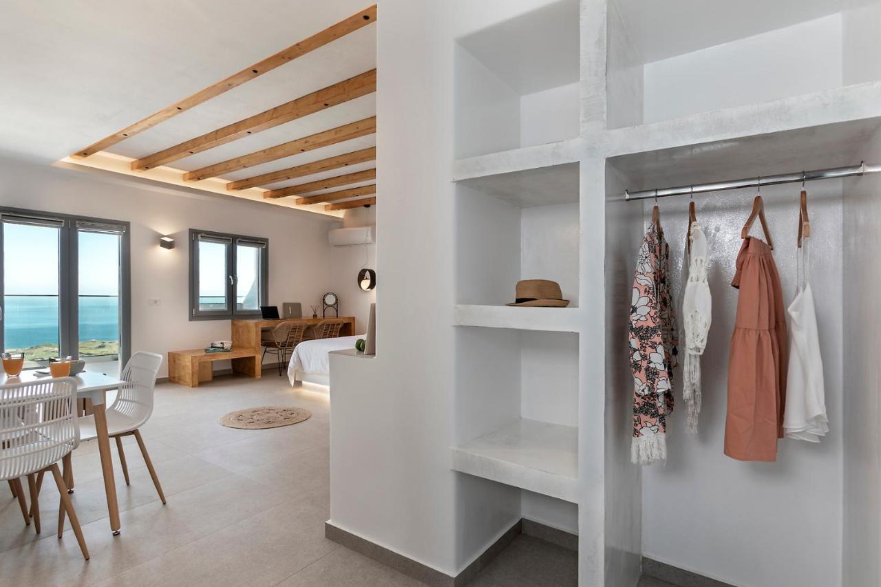 La Estrella 4 Suites With Sea View & 4 Prive Hot Tub Vourvoúlos エクステリア 写真